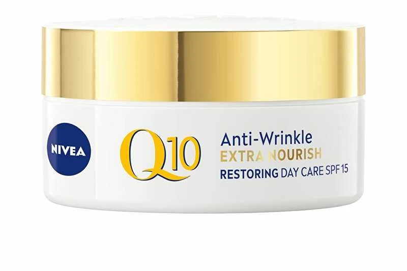 Nivea Q10 Power Anti-Wrinkle Extra Nourish Day Kreminis moterims, 50 ml