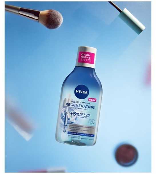 "Nivea" regeneruojantis micelinis vanduo su serumu (regeneruojantis micelinis vanduo) 400 ml
