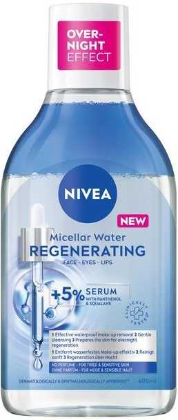 "Nivea" regeneruojantis micelinis vanduo su serumu (regeneruojantis micelinis vanduo) 400 ml