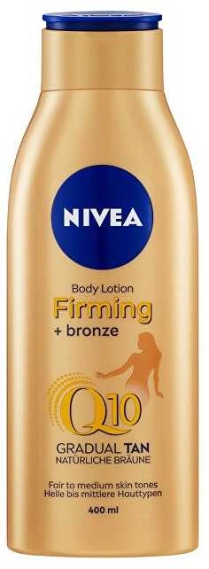 Nivea Q10 Firming + Bronze Losjonas kūnui moterims, 400 ml