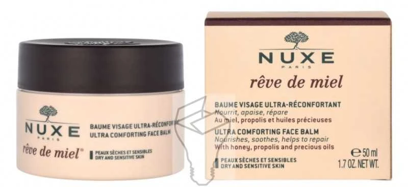 Nuxe Komforto suteikiantis veido kremas dienai ir nakčiai „Rêve de Miel® Ultra comforting face cream - DAY & NIGHT“, 50 ml