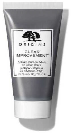 Origins Clear ImprovementActive Charcoal Mask To Clear Pores valomoji kaukė su aktyvintosiomis anglimis, 30 ml