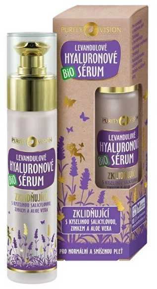 Purity Vision Lavender Hyaluron Bio Serum Unisex odos serumas, 50 ml