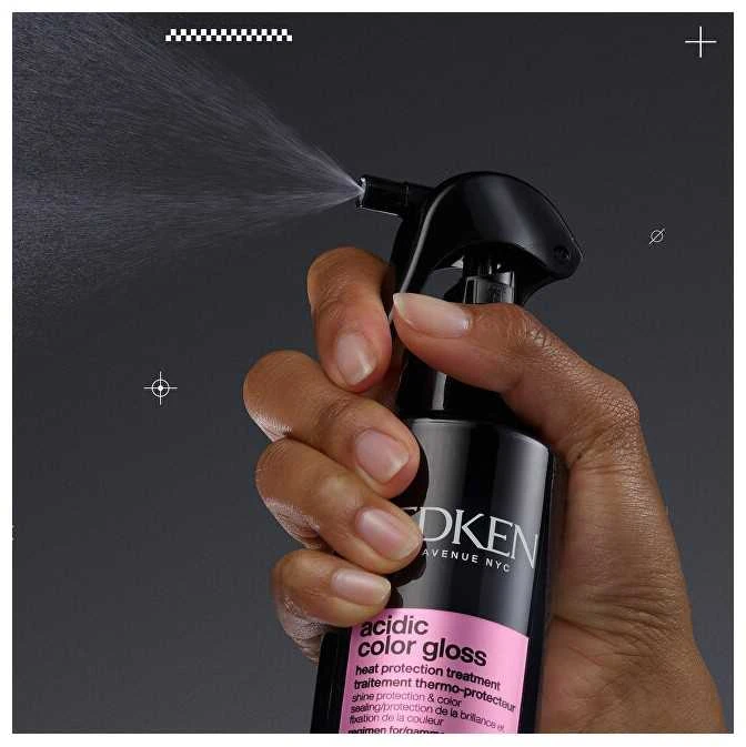 Redken Acidic Color Gloss Protector Térmico Sin Aclarado, 190 ml