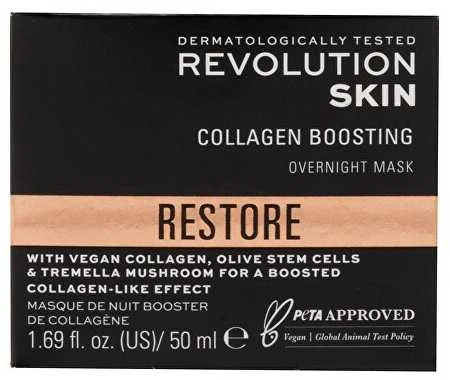 Revolution Skincare Restore Collagen Boosting Overnight Mask Veido kaukė