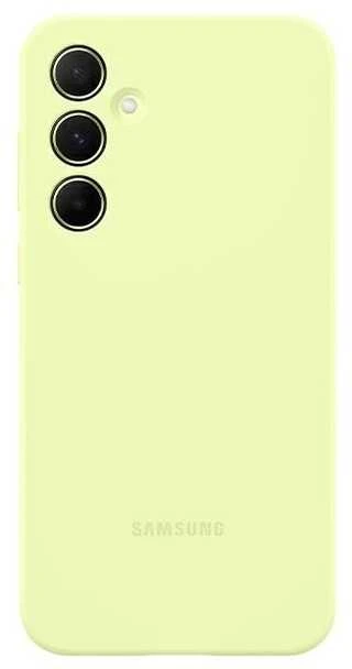 PA556TMEGWW silikoninis dėklas, skirtas Samsung Galaxy A55 Lime (Lime)