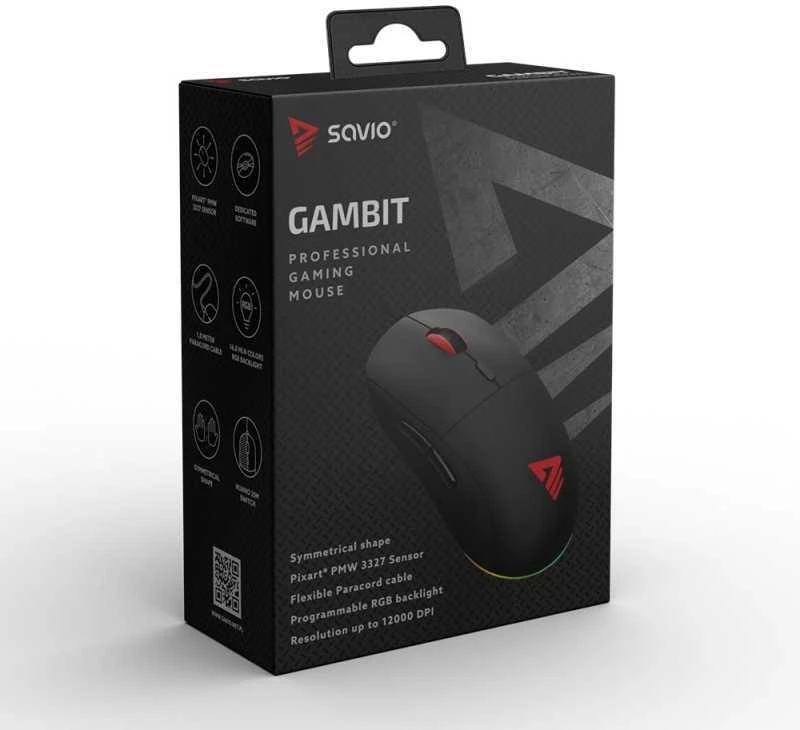 Savio Gambit kompiuterinių žaidimų pelė