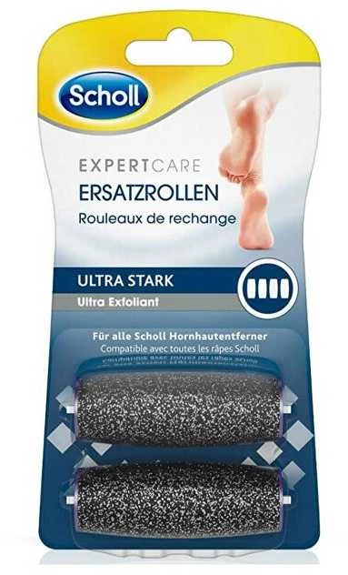 Scholl Rotacinė galvutė su deimantiniu kristalu "Velvet Smooth" - itin grubi 2 vnt.