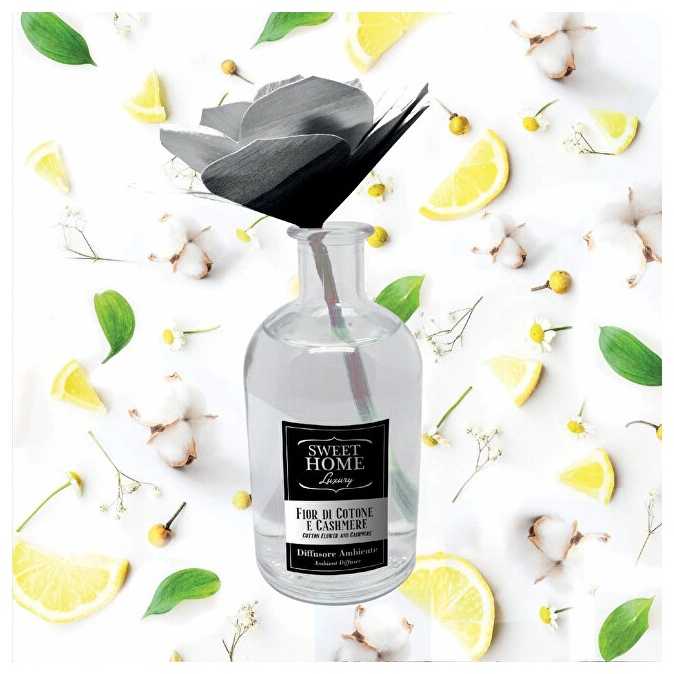 Drėkintuvas Sweet Home Collection Parfumuotas difuzorius Medvilnė - kašmyras 250 ml