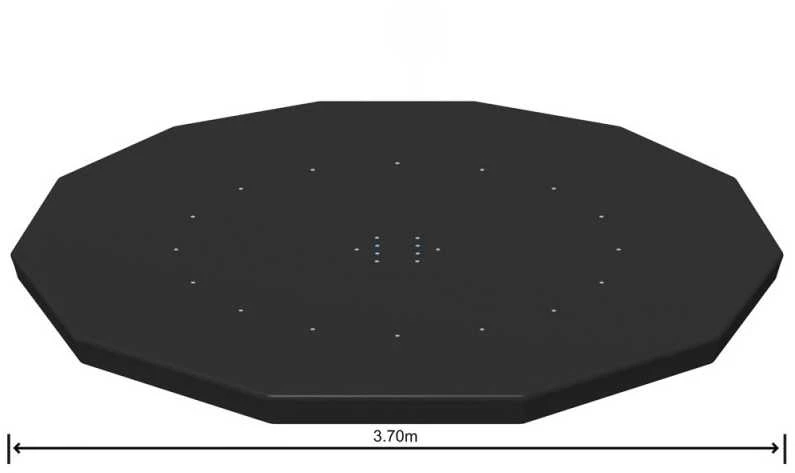 Baseino uždanga Bestway For Steel, 366cm