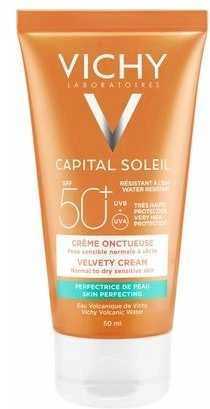 Vichy Idéal Soleil Velvety Dace Kreminis Spf50 veido kremas nuo saulės 50ml
