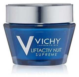 Vichy Liftactiv Derm Source Night Kreminis naktinis veido kremas, 50 ml