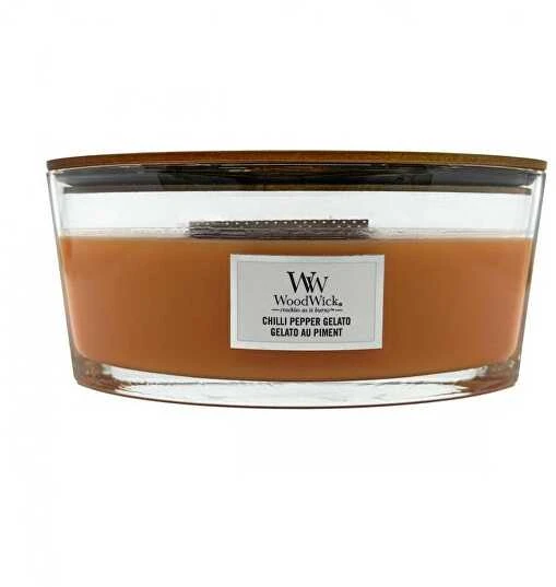 WoodWick Aromatinė žvakė (Chilli Pepper Gelato), 453,6 g