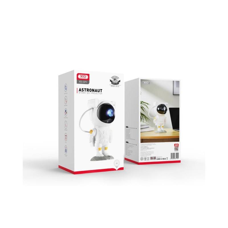 XO LED projectorius CF01 astronautas, žvaigždės ir visata