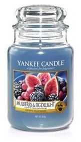 Yankee Candle Aromatinė žvakė "Classic Large Mulberry - Fig Delight" 623 g