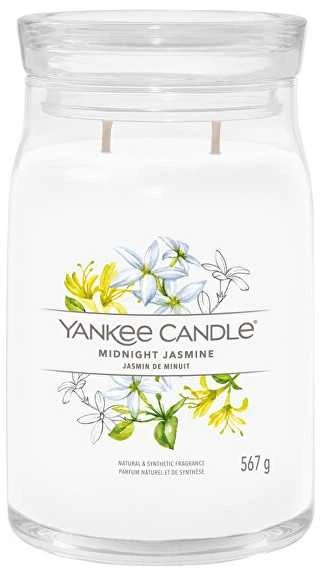 Yankee Candle Aromatinė žvakė Signature glass large Midnight Jasmine 567 g