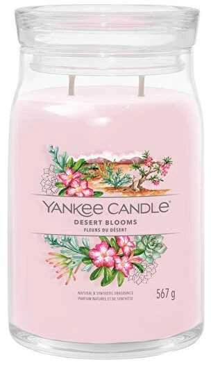 Yankee Candle Aromatinė žvakė Signatūrinis stiklas didelis Desert Blooms 567 g