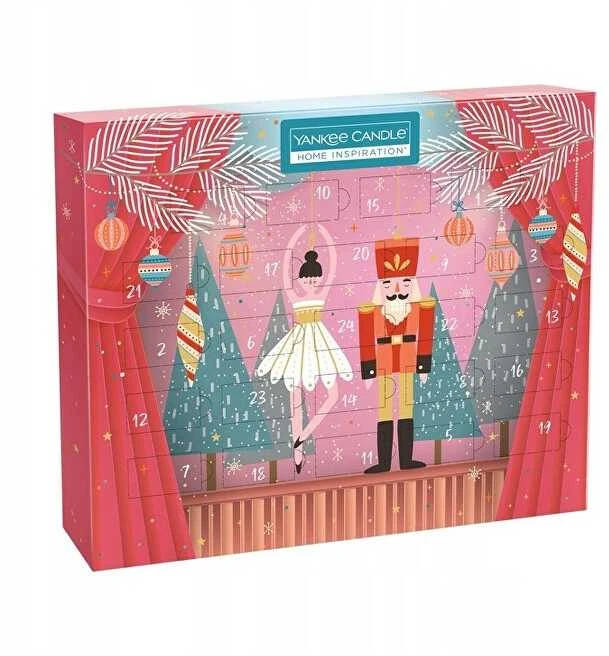 Yankee Candle Home Inspiration Advent Calendar kvapiųjų žvakių advento kalendorius, 24 x 9,8 g