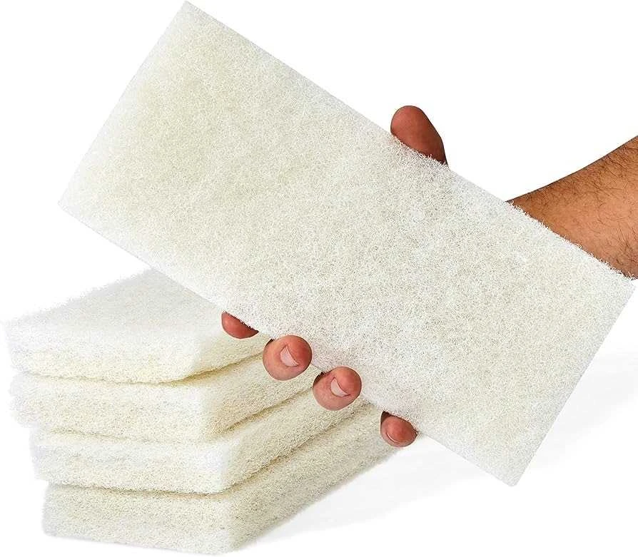 Abrazyvinis padas 11.5x25x2cm, baltas