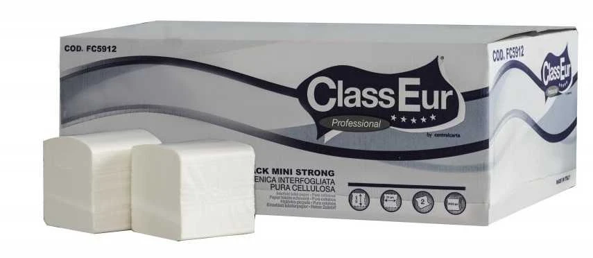 Centralcarta ClassEur B Pack MINI tualetinis popieriaus servetelėmis, 2sl. (40pak.)