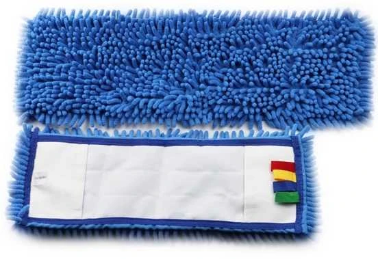 Mopptex Chenille mikrofibrinė grindų šluostė, mėlyna (40cm/50cm) - 40cm