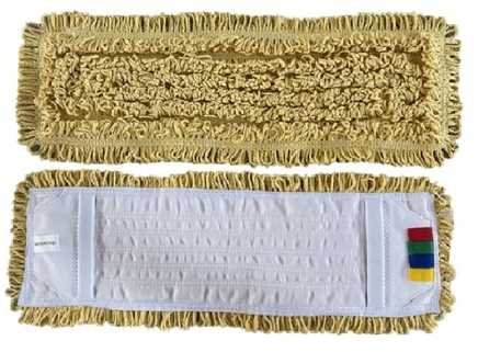 CleanRoom kilpinė mikropluošto grindų šluostė, geltona (40cm/50cm) - 50cm