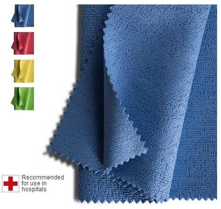 Mopptex Gumuota mikropluošto šluostė PU-Cloth, 35x40cm - Mėlyna - 1vnt.