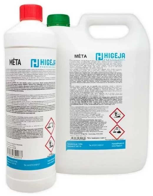 Hi Labs MĖTA šarminis valymo dezinfekavimo valiklis - 5L