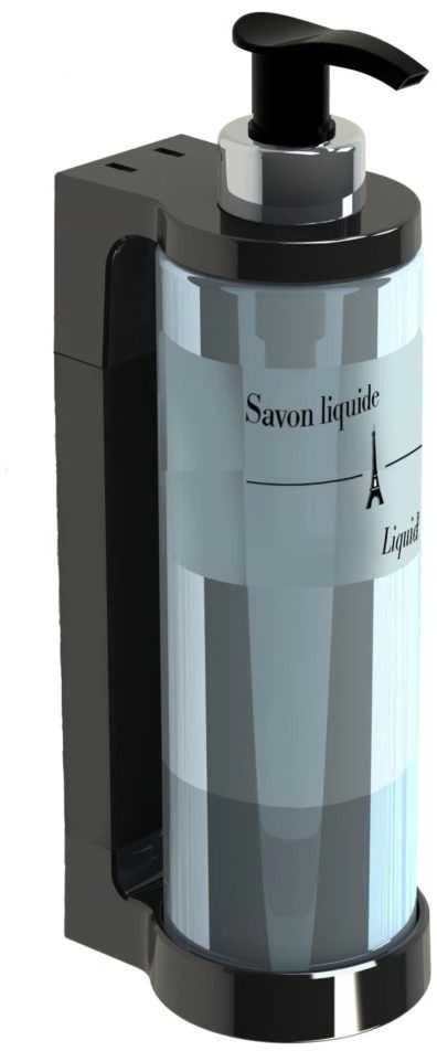 JVD Isiss Juodas muilo-dezinfekcijos dozatorius 300ml