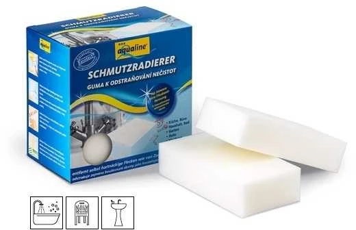 aQualine Magic Erazer melamino kempinėlės 125x65x29mm (6vnt.)