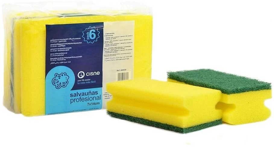 Mopatex Kempinėlė su nagų apsauga Cisne PROFESSIONAL 14x7x4,5cm - 1vnt.