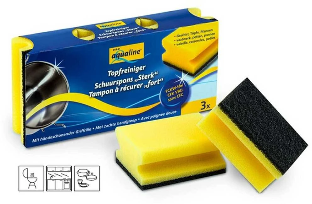 Mopatex aQualine Topfreiniger kempinės 86x67x39mm (3vnt.)