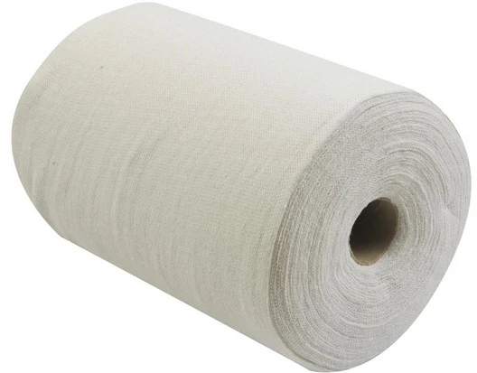 Mopatex Megzta medvilnės šluostė rulonuose Cisne Knitted Baltas, 3Kg