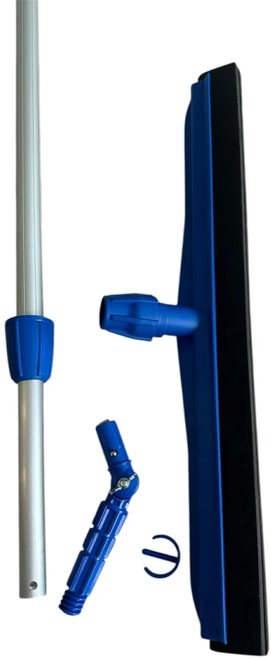 Mopatex Sniego valymo įrankiai nuo saulės modulių ir stogų NYLON75 - teleskopinis kotas 2 - 9m. - Su 4m. teleskopiniu kotu