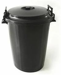 Mopatex Waste Bin 100L – plastikinė atliekų dėžė su arba be dangčio - be dangčio