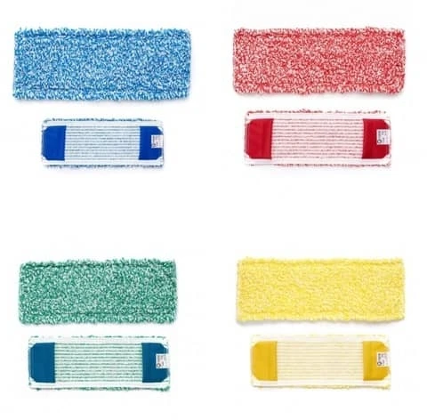 Mopptex Grindų plovimo šluota MAGNET COLOR 40/50 cm su kotu ir šluoste - Žalia - 50cm