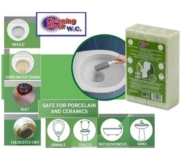 Polydros Cleaning Block WC PRO valymo blokelis klozetui 15x4,5x2,5 cm (4vnt.)