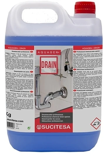 Sucitesa Aquagen Drain kanalizacijos valiklis (profesionalus) - 5Kg