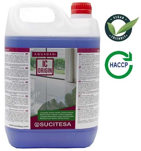 Sucitesa Aquagen IC Origin kvapnus grindų ploviklis su bio-alkoholiu (veganiškas) - 5L
