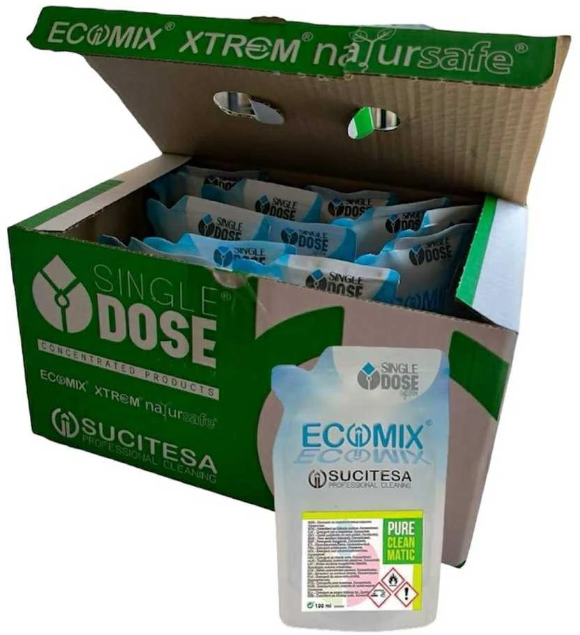 Sucitesa Ecomix Pure CleanMatic grindų ploviklis plovimo mašinoms (koncentratas) - 1 MINI (koncentratas)