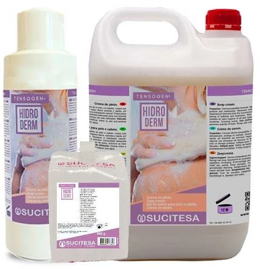 Sucitesa Tensogen Hidroderm kreminis prausiklis kūnui ir plaukams - 5L
