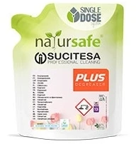 Sucitesa Natursafe Plus Degreaser ekologiškas riebalų valiklis (koncentratas) - 16vnt. MINI + ERGO buteliukas NEMOKAMAI
