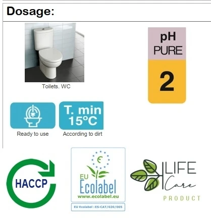 Sucitesa Natursafe Xtra WC Žalias ekologiškas WC gelis - 1L