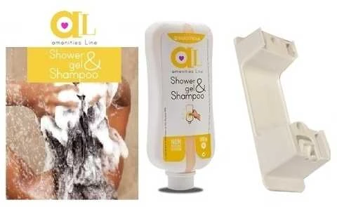Sucitesa Amenities Dušo želė&amp; Šampūnas šampūnas - dušo gelis 300ml su laikikliu