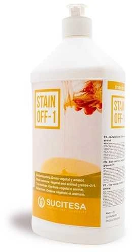 Sucitesa STAIN OFF-1 riebalų dėmių valiklis skalbimui - 700ml