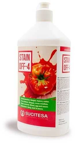 Sucitesa STAIN OFF-4 kraujo, kiaušinių ir padažų dėmių valiklis skalbimui - 700ml