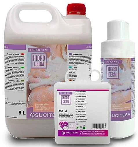 Sucitesa Tensogen Hidroderm kreminis prausiklis kūnui ir plaukams - 5L