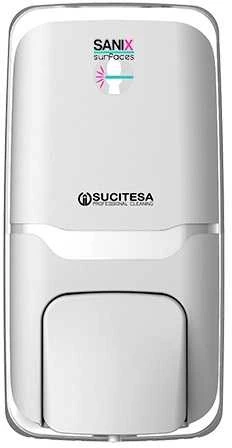 Sucitesa Twin Baltas Sanix priemonės dozatorius (kapsulėse)