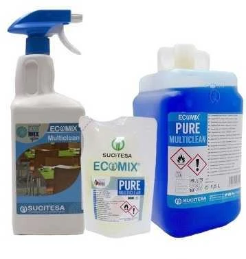 Sucitesa Ecomix Pure Multiclean universalus valiklis (koncentratas) - 12vnt. MINI + ERGO buteliukas NEMOKAMAI