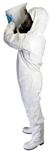 Vienkartinis kombinezonas EKA 55 2511, 5B/6B tipas, laminuotas, neperšlampamas, 55 g/m² - XXL